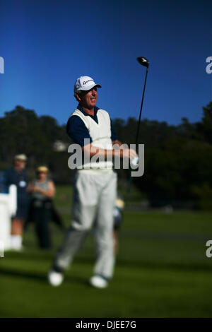 Sep 02, 2004; Monteray, CA, USA; Sechs Teams, bestehend aus einem Mitglied der Champions Tour und ein junior Kandidat, beteiligte sich an der Dasani Champions Challenge auf Pebble Beach Golf Links. 0,000 spendeten Champions Tour Elementnamen Kapitel von The First Tee ernannt. Stockfoto
