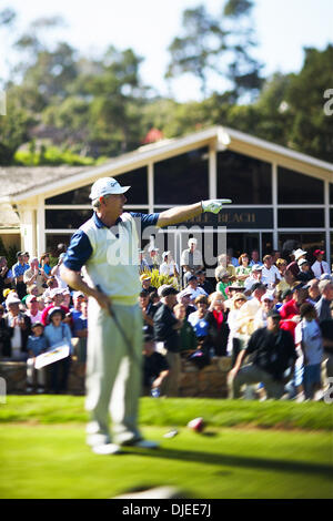 Sep 02, 2004; Monteray, CA, USA; Sechs Teams, bestehend aus einem Mitglied der Champions Tour und ein junior Kandidat, beteiligte sich an der Dasani Champions Challenge auf Pebble Beach Golf Links. 0,000 spendeten Champions Tour Elementnamen Kapitel von The First Tee ernannt. Stockfoto