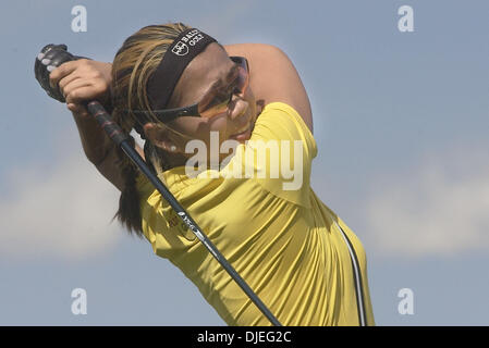 17. Oktober 2004; Palm Desert, Kalifornien, USA; LPGA Pro JENNIFER ROSALES während der Weltmeisterschaft von Samsung. Stockfoto