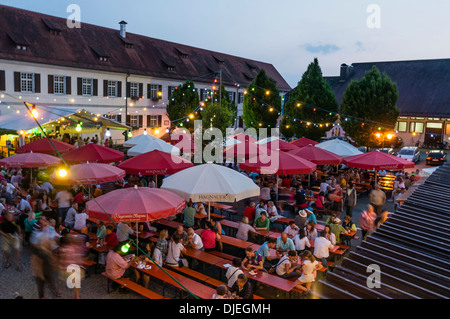 Winzerfest in Hagnau, Bodensee, Deutschland Stockfoto