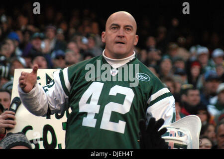 14. November 2004; New York, NY, USA; NFL Football - NY Jets Vs Baltimore Ravens auf riesigen Stadion in New York City. Raben, gewann das Spiel mit 20-17 Stockfoto