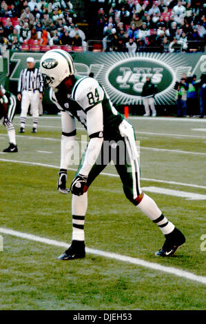 14. November 2004; New York, NY, USA; NFL Football - NY Jets Vs Baltimore Ravens auf riesigen Stadion in New York City. Raben, gewann das Spiel mit 20-17 Stockfoto