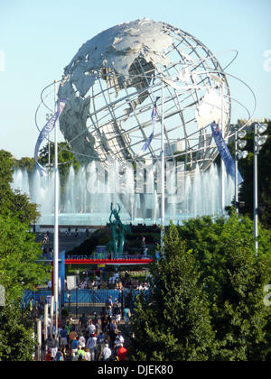 Sep 02, 2007 - New York, NY, USA - Überblick über die Unisphere aus dem Arthur Ashe Stadion bei den US Open Tennis Championships am 7. Tag.   (Kredit-Bild: © Susan Mullane/ZUMA Press) Stockfoto