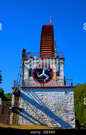 Laxey Wheel, Laxey, Isle Of Man Stockfoto