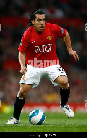 Carlos Tevez von Manchester United (Kredit-Bild: © Fotograf/Cal-Sport-Medien) Stockfoto