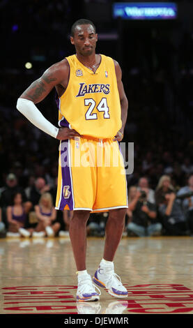 31. Oktober 2007 - Los Angeles, Kalifornien, USA - KOBE BRYANT von den Los Angeles Lakers in einem Spiel gegen die Houston Rockets im Staples Center am 30. Oktober 2007 in Los Angeles, Kalifornien. Raketen gewann 95-93. (Kredit-Bild: © Ringo Chiu/ZUMA Press) Stockfoto