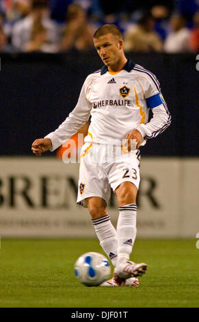 11. November 2007 - Minneapolis, Minnesota, USA - DAVID BECKHAM während des Spiels. (Kredit-Bild: © Dave Brewster/Minneapolis Star Tribune/ZUMA Press) Einschränkungen: USA Tabloid Rechte heraus! Stockfoto