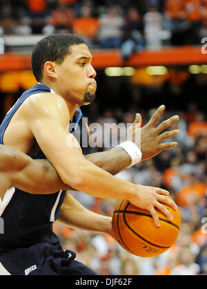 19. Januar 2008 - besiegte Villanova Universität Syracuse University 81-71 in einem Big East College Basketball Matchup an den Carrier Dome in Syracuse, New York. (Kredit-Bild: © Alan Schwartz/Cal-Sport-Medien) Stockfoto