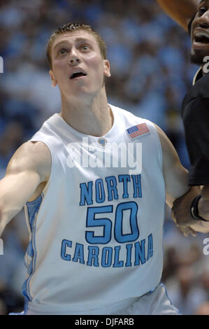 24. Februar 2008 - Chapel Hill, North Carolina, USA - NCAA College ...