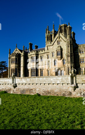 Margam Manor viktorianischen Herrenhaus Port Talbot Südwales Stockfoto