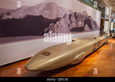 Die Goldrute Land Speed Rekordhalter im Henry Ford Museum ausgestellt Stockfoto