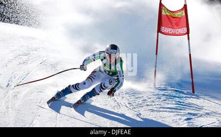 Beaver Creek, Colorado, USA. 26. November 2013. 27.11.2013. Beaver Creek, Colorado, USA. FIS-WC Damen Abfahrt Beaver Creek. Michaela Wenig (GER). Bildnachweis: Aktion Plus Sport/Alamy Live-Nachrichten Stockfoto