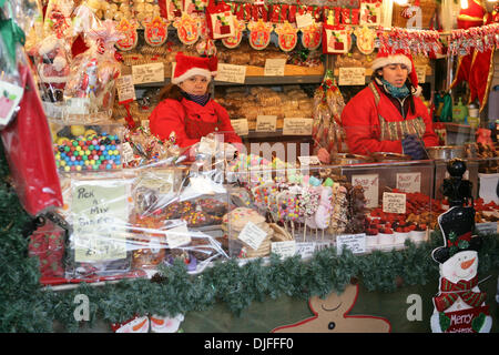 27. November 2013 Belfast Weihnachtsmarkt Stockfoto