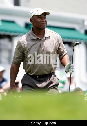 23. Juni 2010 - Cromwell, Connecticut / USA - Baseball Hall of Fame Ozzie Smith bei den Reisenden Promi pro-am. (Kredit-Bild: © Stan Godlewski/ZUMApress.com) Stockfoto