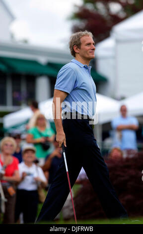 23. Juni 2010 - Cromwell, Connecticut / USA - Sänger MICHAEL BOLTON an die Reisenden Promi-pro-am. (Kredit-Bild: © Stan Godlewski/ZUMApress.com) Stockfoto