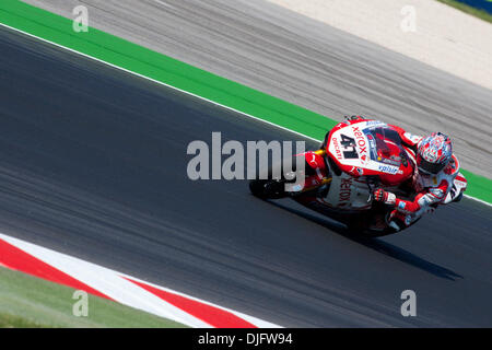 World SBK 2010 San Marino GP Misano World Circuit in Misano Adriatico Freitag qualifizierenden Praxis. Norick Haga. (Kredit-Bild: © Andrea Ranalli/Southcreek Global/ZUMApress.com) Stockfoto