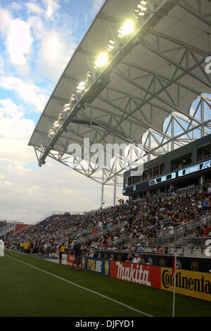 Philadelphia Union spielen im neu errichteten PPL Park in Chester, Pennsylvania. (Kredit-Bild: © Kate McGovern/Southcreek Global/ZUMApress.com) Stockfoto