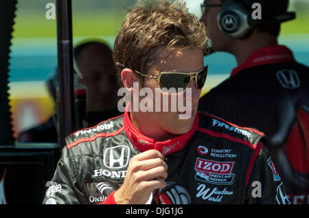 Amerikanische Fahrer Marco Andretti Team Venom Energie in den Gruben in der IndyCar-Serie Camping World Grand Prix in The Glen, in Watkins Glen, New York. (Kredit-Bild: © Mark Konezny/Southcreek Global/ZUMApress.com) Stockfoto