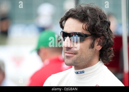 17. Juli 2010 - Toronto, Ontario, Kanada - 17. Juli 2010: Dario Franchitti in der Honda Indy an Exhibition Place in Toronto, ON, Canada. : Obligatorisch Oliver Tag / Southcreek Global (Kredit-Bild: © Southcreek Global/ZUMApress.com) Stockfoto