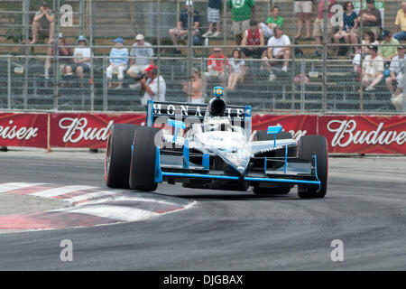 17. Juli 2010 - Toronto, Ontario, Kanada - 17. Juli 2010: Tomas Scheckter in der Honda Indy an Exhibition Place in Toronto, ON, Canada. : Obligatorisch Oliver Tag / Southcreek Global (Kredit-Bild: © Southcreek Global/ZUMApress.com) Stockfoto