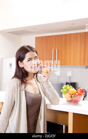 Östlichen Woman Casual-Lifestyle Stockfoto