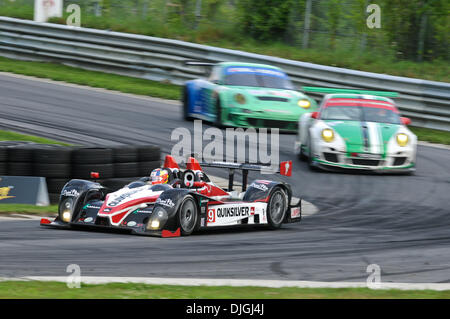 24. Juli 2010 - Lakeville, Connecticut, Vereinigte Staaten von Amerika - 24. Juli 2010: die #89 Intersport Racing angetrieben von Kyle Marcellienters bergauf Abschnitt während der Nordosten Grand Prix in Lime Rock Park Lakeville, Connecticut... Obligatorische Credit: Geoff Bolte / Southcreek Global (Kredit-Bild: © Southcreek Global/ZUMApress.com) Stockfoto