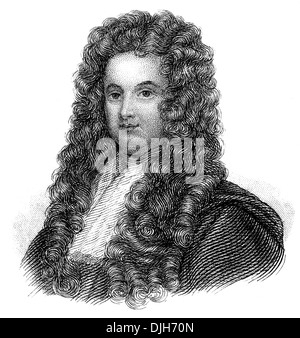 Porträt von John Somers, 1st Baron Somers, 1651-1716, eine englische Whig Jurist und Staatsmann Stockfoto