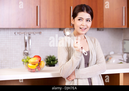 Östlichen Woman Casual-Lifestyle Stockfoto