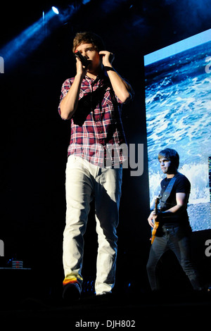 Liam Payne eine Richtung führt im Molson Amphitheatre. Toronto, Kanada - 29.05.12 Stockfoto