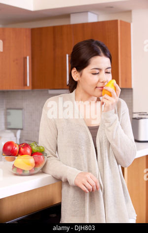 Östlichen Woman Casual-Lifestyle Stockfoto