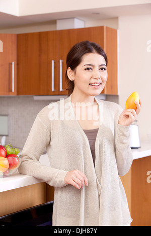 Östlichen Woman Casual-Lifestyle Stockfoto