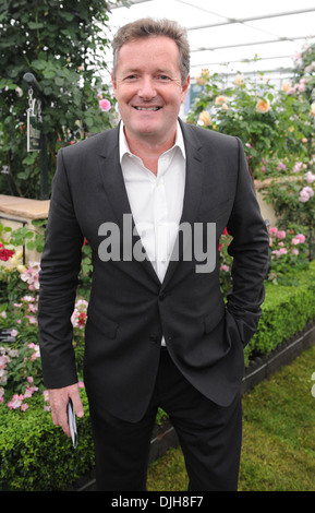 Piers Morgan Chelsea Flower Show Presse Tag London, England - 21.05.12 Stockfoto