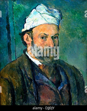 Self Portrait 1880 Paul Cezanne 1839-1906 Frankreich Französisch Stockfoto