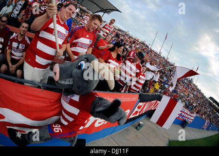 Inter Mailand gekämpft FC Dallas nach einem 2: 2 Unentschieden beim Pizza Hut Park in Frisco, Texas vor ausverkauftem Haus von treuen Fans. (Kredit-Bild: © Jerome Miron/Southcreek Global/ZUMApress.com) Stockfoto