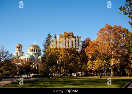 Alexander Nevski-Kathedrale (Bulgarien) Stockfoto