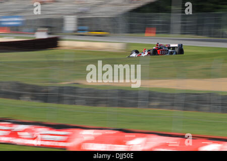 7. August 2010 - Lexington, Ohio, Vereinigte Staaten von Amerika - 7. August 2010; Andretti Autosports Ryan Hunter-Reay Praktiken für Izod IndyCar Serie Honda Indy 200 auf der Mid-Ohio Sports Car Course in Lexington, Ohio... Obligatorische Credit: Willen Schneekloth / Southcreek Global (Kredit-Bild: © Southcreek Global/ZUMApress.com) Stockfoto