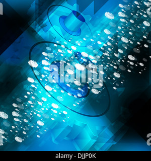 Technologie abstrakten Hintergrund - Bild Stockfoto