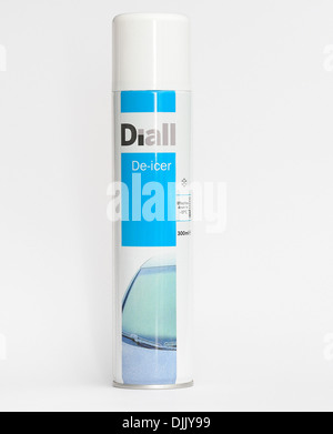 Diall Auto Windschutzscheibe Spray de-icer Stockfoto