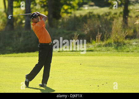 Sep 05, 2010 - Norton, Massachusetts, Vereinigte Staaten von Amerika - in der dritten Runde der Deutsche Bank Championship bei TPC Boston. (Kredit-Bild: © Geoff Bolte/Southcreek Global/ZUMApress.com) Stockfoto