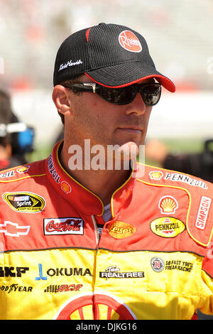 Sep 05, 2010 - Hampton, Georgia, Vereinigte Staaten von Amerika - Kevin Harvick, Fahrer von #21 US Coast Guard Chevrolet auf Boxengasse im qualifying für den großen Clips-300 auf dem Atlanta Motor Speedway in Hampton Georgien. (Kredit-Bild: © Marty Bingham/Southcreek Global/ZUMApress.com) Stockfoto