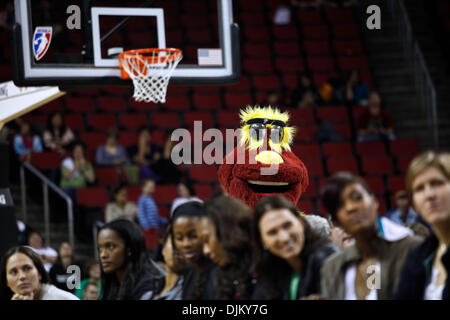 17. September 2010 steht hinter dem Team - Seattle, Washington, USA - The Doppler.  Das All-Frau Seattle Storm Basketballteam kehrt in ihre Heimatstadt nach einem Sieg über Traum 87-84 zu ihrem 2. WNBA Titel gewinnen. (Kredit-Bild: © Jordan Stead/ZUMApress.com) Stockfoto