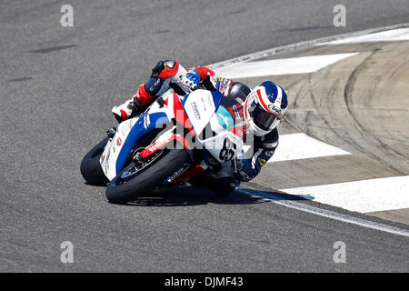 25. September 2010 - Birmingham, Al, Vereinigte Staaten von Amerika - Raphael Archambault (85) während der AMA Pro Supersport-Rennen im Barber Motorsports Park. (Kredit-Bild: © Jason Clark/Southcreek Global/ZUMApress.com) Stockfoto