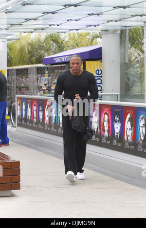 Dr. Dre gesehen Überschrift in die Turnhalle West Hollywood, Kalifornien - 25.04.12 Stockfoto