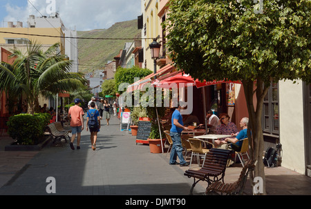 Calle Real San Sebastian La Gomera Kanarische Inseln Spanien Stockfoto