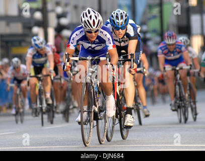 16. Juli 2008 - Vancouver, British Columbia, Kanada - Frauen konkurrieren 2008 Radrennen Tour de Gastown in Vancouver. (Kredit-Bild: © Sergej Bachlakov/ZUMApress.com) Stockfoto