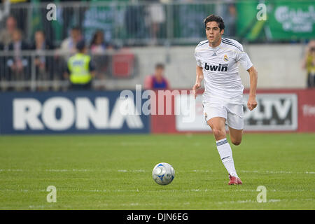7. August 2009: Mittelfeldspieler von Real Madrid Kaka #8 in Aktion während einer internationalen FIFA Freundschaftsspiel zwischen Real Madrid und Toronto FC im BMO Field in Toronto... Real Madrid gewann 5: 1. (Kredit-Bild: © Southcreek Global/ZUMApress.com) Stockfoto
