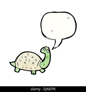 Retro-Cartoon mit Textur. Isolated on White. Stock Vektor