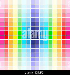 Schöner Farbverlauf Regenbogen-Farben-Palette, Hintergrund-design Stockfoto