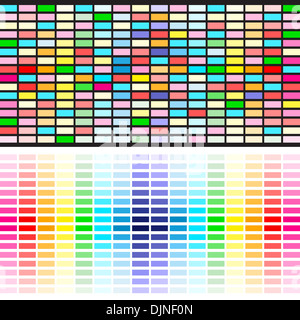 Schöner Farbverlauf Regenbogen-Farben-Palette, Hintergrund-design Stockfoto