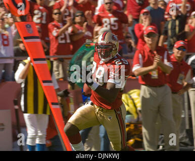 Sep 21, 2008 - San Francisco, Kalifornien - San Francisco 49ers Vs Detroit Lions im Monster PARK Sonntag, 21. September 2008. San Francisco 49ers laufen wieder DeShaun Foster Männchen langfristig. (Kredit-Bild: © Al Golub/ZUMApress.com) Stockfoto